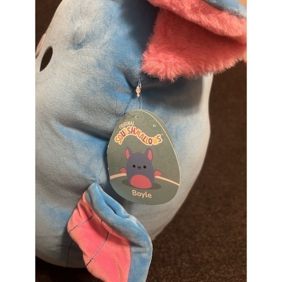 Squishmallows Original 16-Inch Boyle Blue Fruit Bat - Official Jazwares - Picture 4 of 8